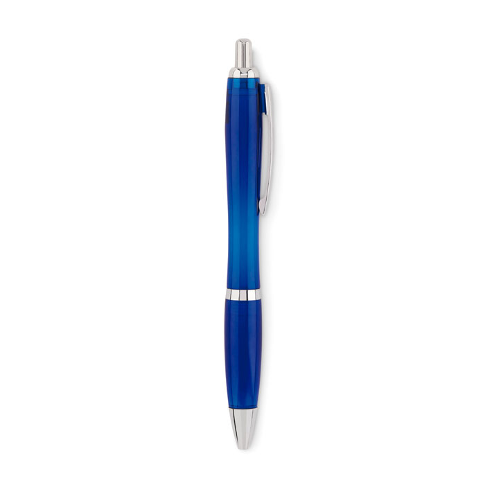 Penna a sfera in RPET Blu Trasparente item picture top