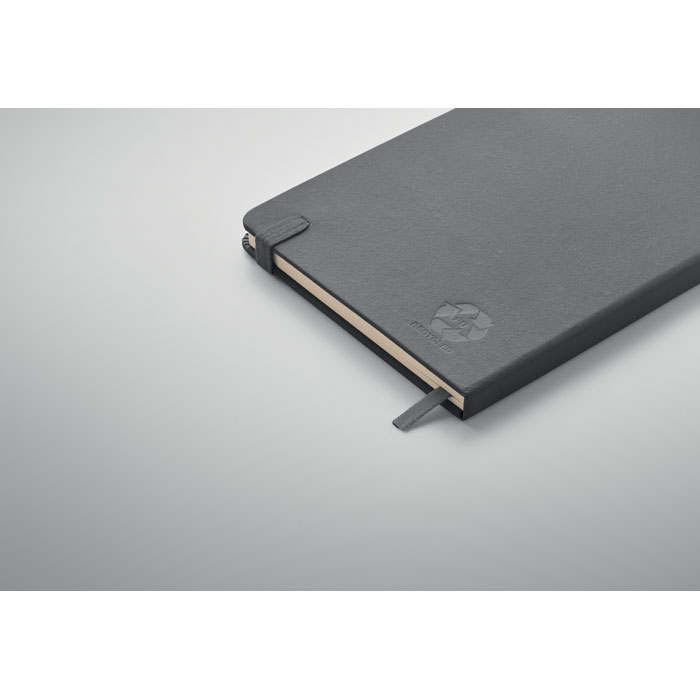 Notebook A5 in PU riciclato Grigio Pietra item detail picture