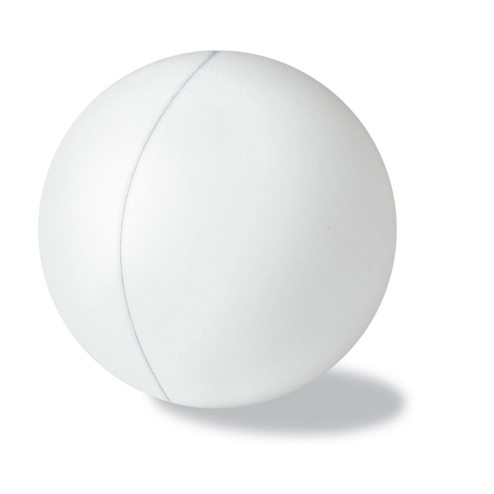 Anti-stress ball white item picture front