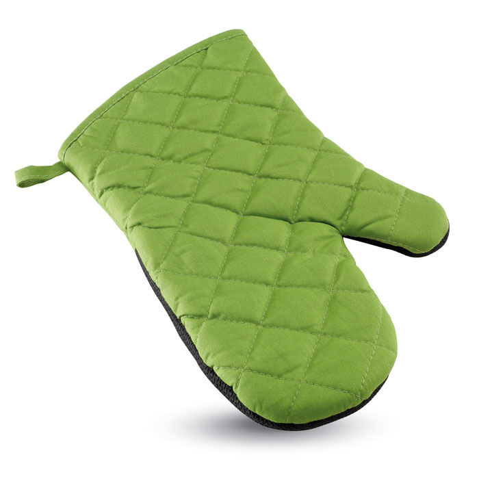Cotton oven glove Verde item picture front