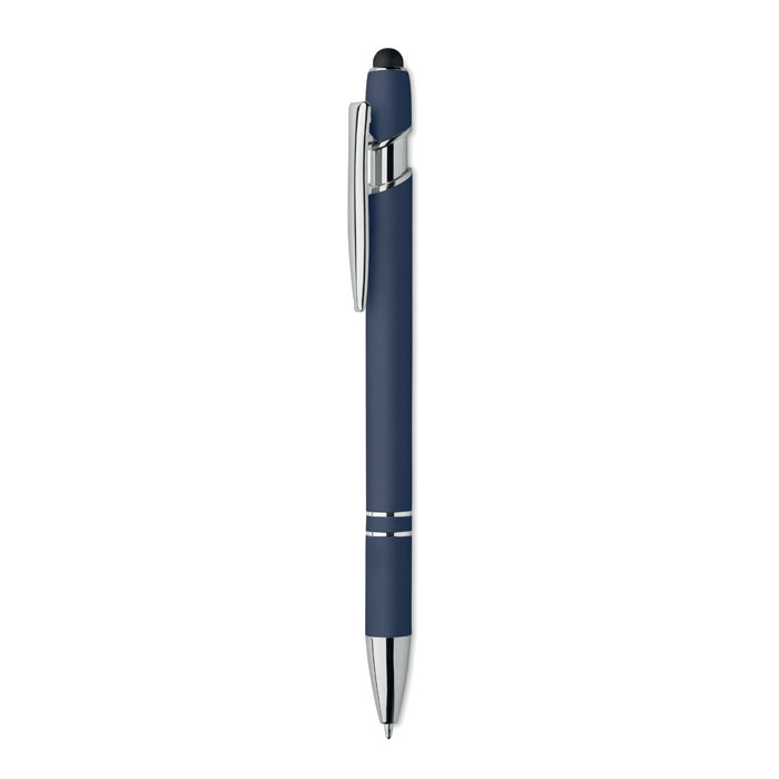 Penna in alluminio riciclato Francese Navy item picture front