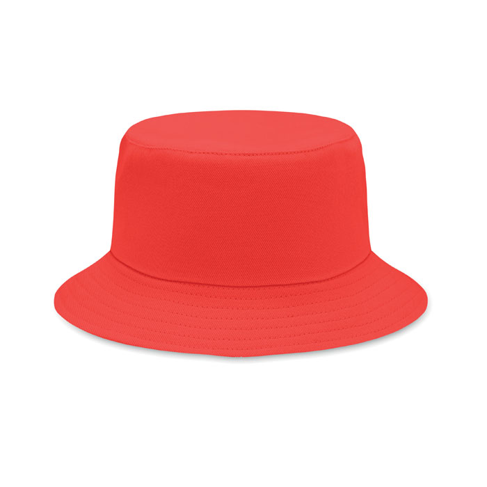 Brushed 260gr/m² cotton sunhat Rosso item picture 1