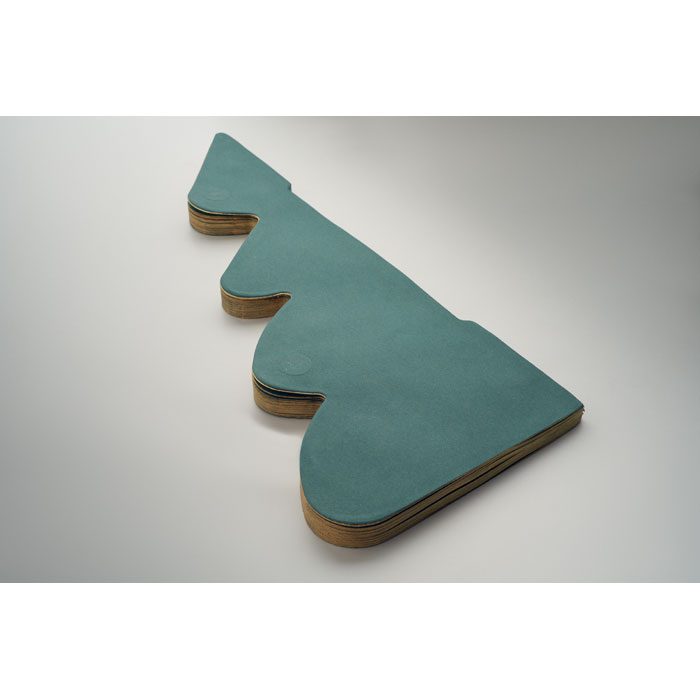 Paper Xmas tree decoration Verde item picture open