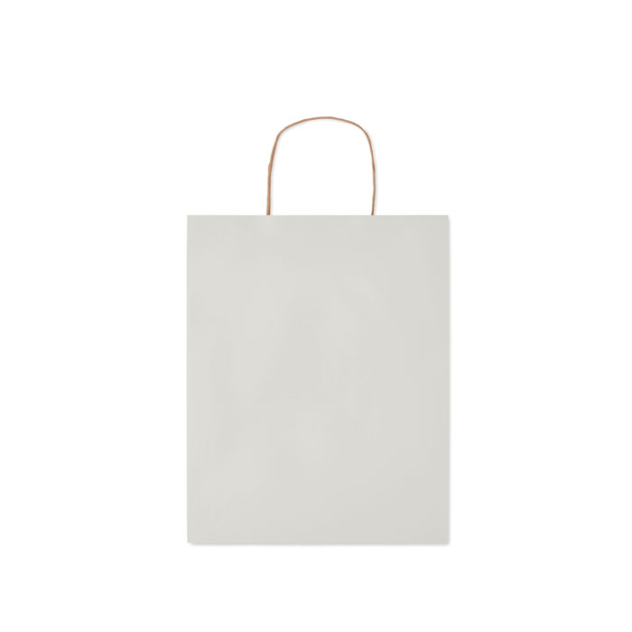 Medium Gift paper bag  90 gr/m² Bianco item picture back