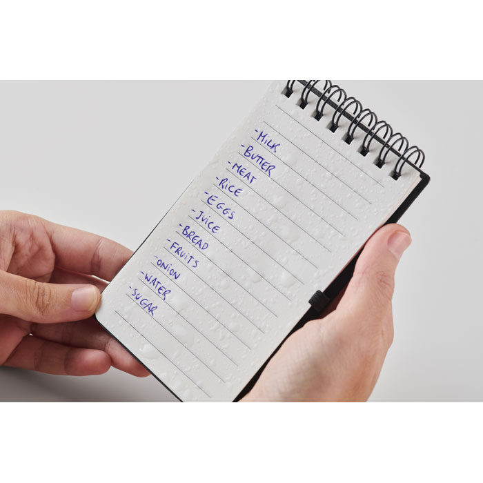 Blocco note idrorepellente Nero item picture 2