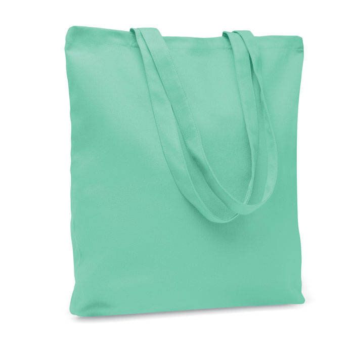 270 gr/m² Canvas shopping bag Verde Menta item picture front