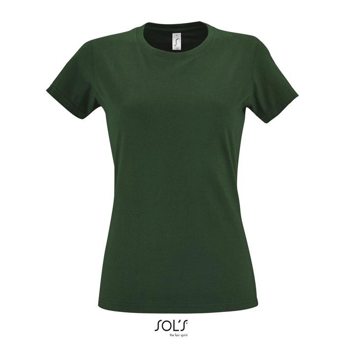 IMPERIAL WOMEN T-SHIRT 190g bottle green item picture front