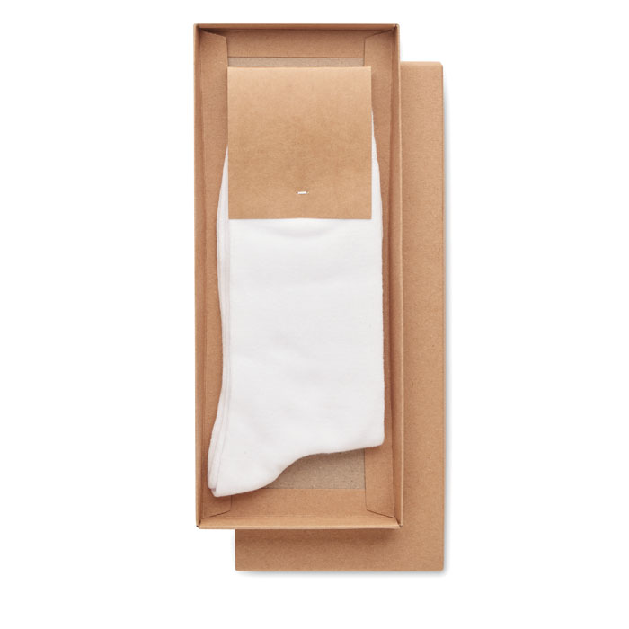 Pair of socks in gift box L Bianco item picture top