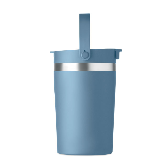 Bicchiere doppio strato 350 ml Petrolio item picture 3