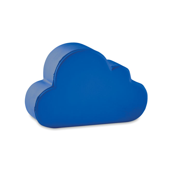 Anti-stress in cloud shape blue item picture front