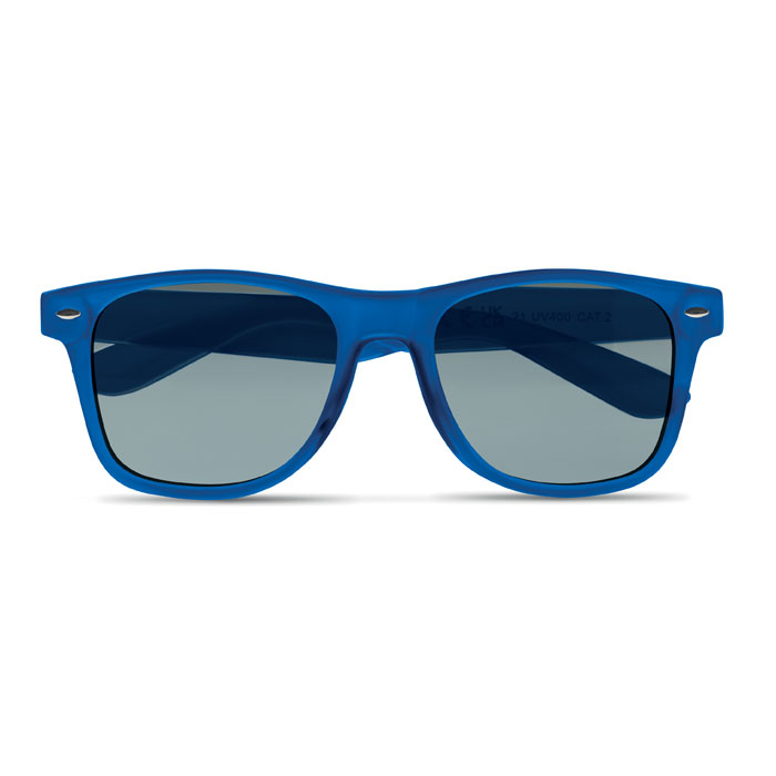 Sunglasses in RPET Blu Trasparente item picture side