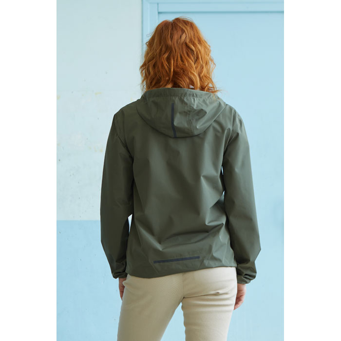 ANDREA UNISEX WINDBREAKER Deep Khaki item picture 2