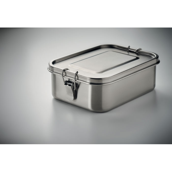 Porta pranzo in acciaio matt silver item detail picture