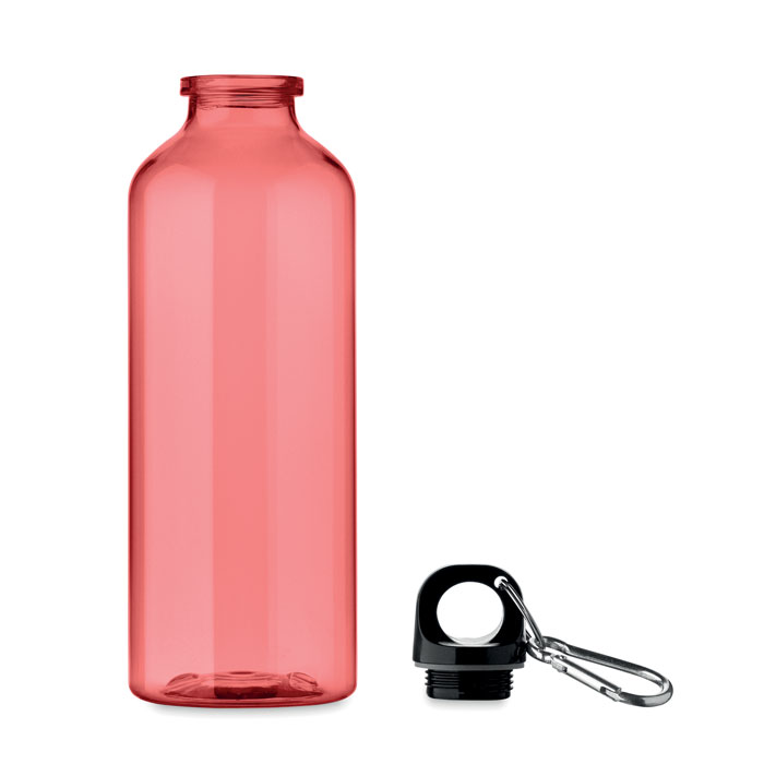 RPET bottle 500ml Rosso Trasparente item picture back