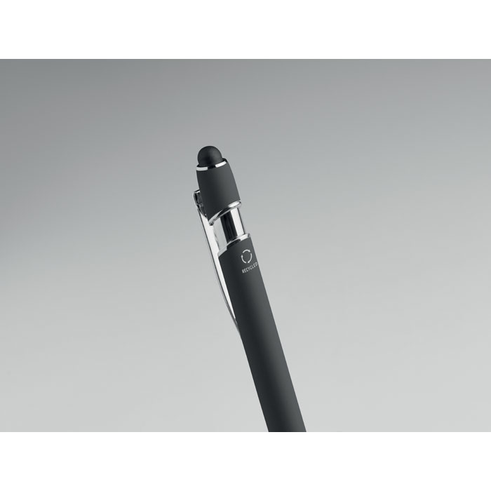 Penna in alluminio riciclato Nero item detail picture