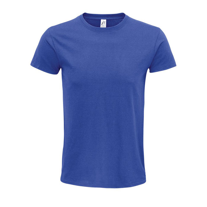 Explorer T-shirt Unisex Blu Royal Riciclato item picture front