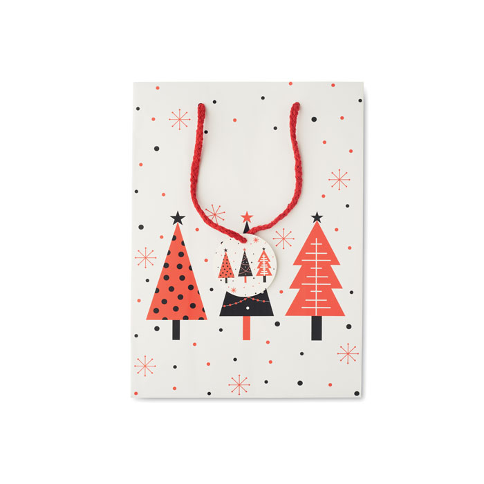 Gift paper bag medium Bianco item picture 2