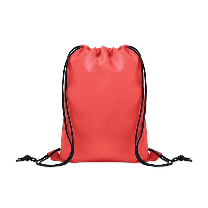 Sacca per bambini 190T RPET Rosso item picture front