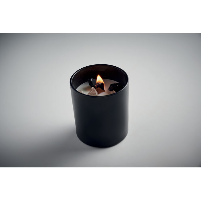 Candela in cera 200gr Nero item picture 4