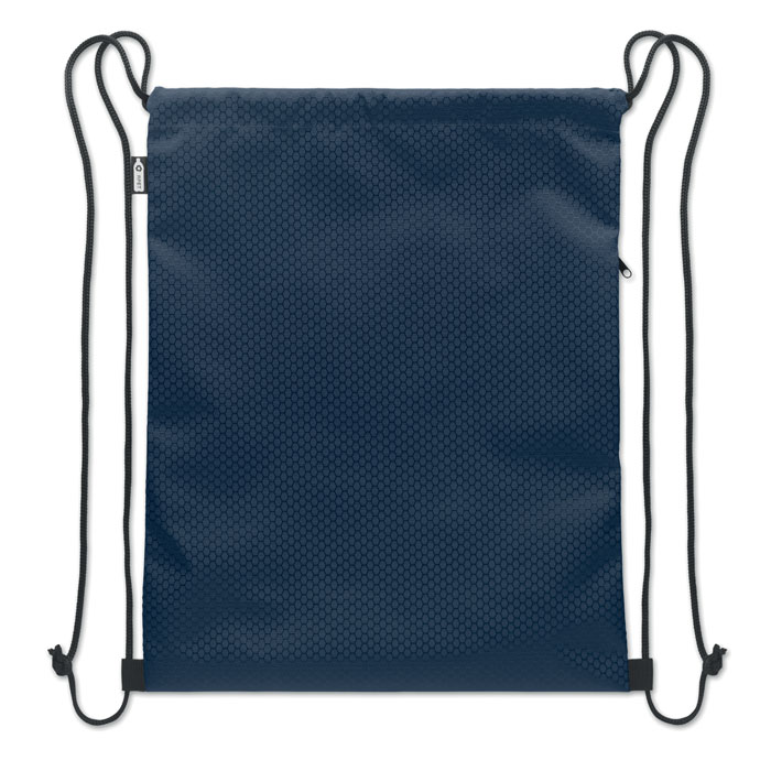 Sacca in RPET 420D Blu item picture side