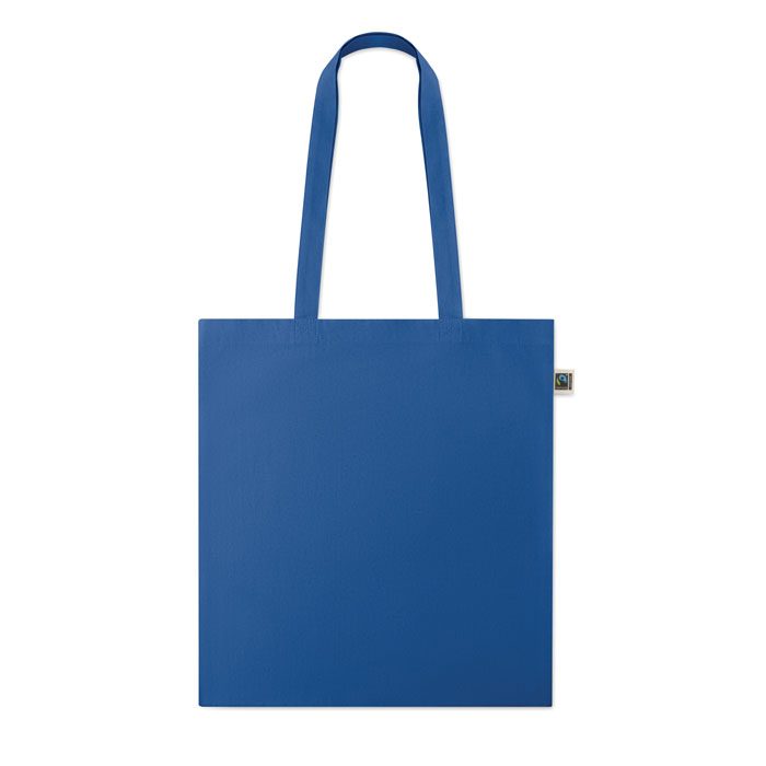 Shopper Fairtrade 180gr Blu Royal item picture back