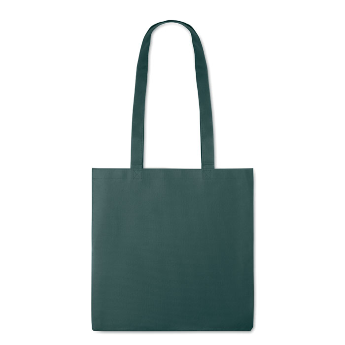 Ampia borsa con doppio manico Verde Scuro item picture back