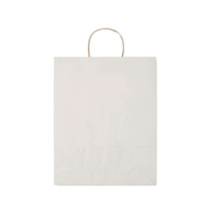 Large Gift paper bag 90 gr/m² Bianco item picture back