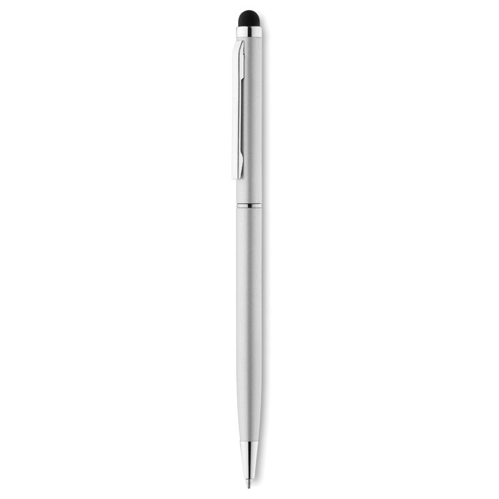 Twist and touch ball pen Argento Opaco item picture back