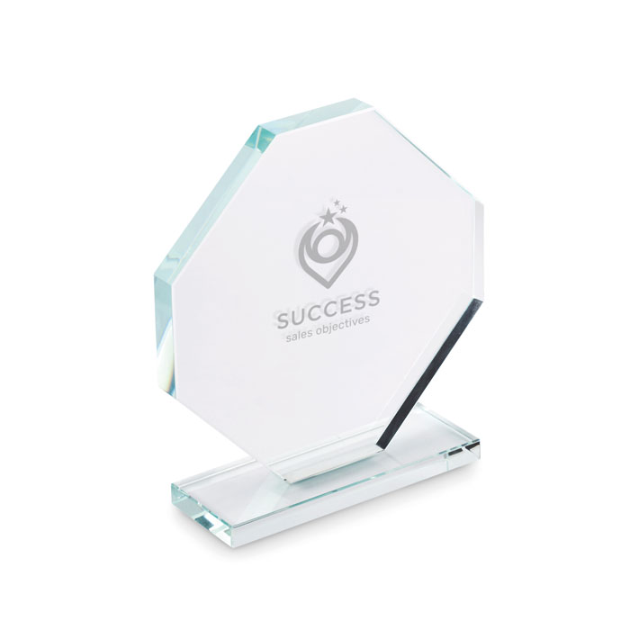 Premio in cristallo Trasparente item picture printed