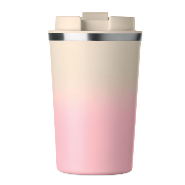 Bicchiere doppio strato 350 ml Rosa Baby item detail picture