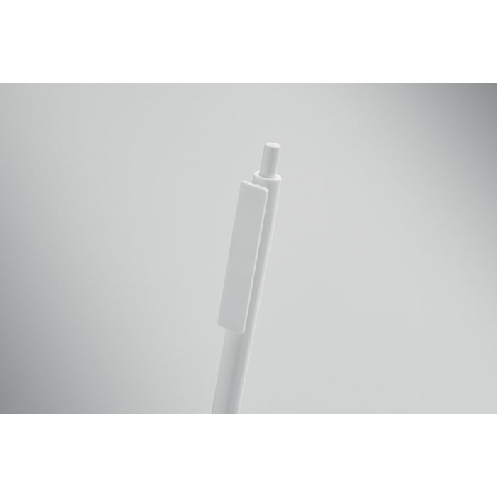 Ball pen in recycled ABS Bianco item picture open
