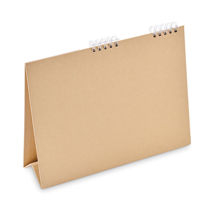Desk calendar with memo pad Beige item picture 1
