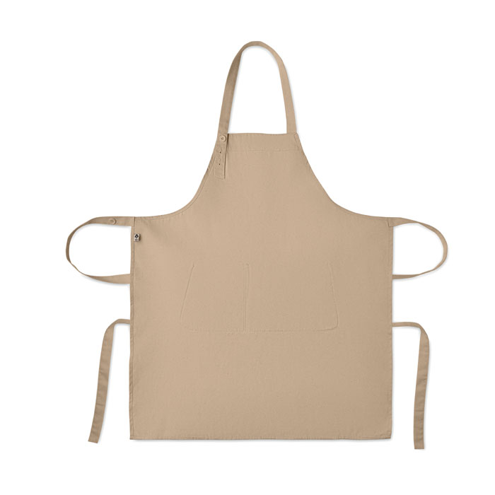 Organic cotton apron 240 gr/m² Corda item picture back