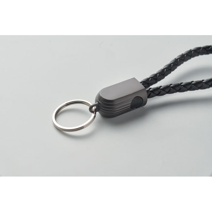Key ring loop cable type-C Nero item detail picture
