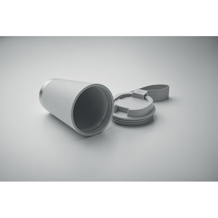 Bicchiere a doppio strato. 300 ml. Grigio item detail picture
