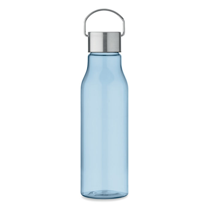 RPET bottle with PP lid 600 ml Azzurro Chiaro Trasparente item picture side