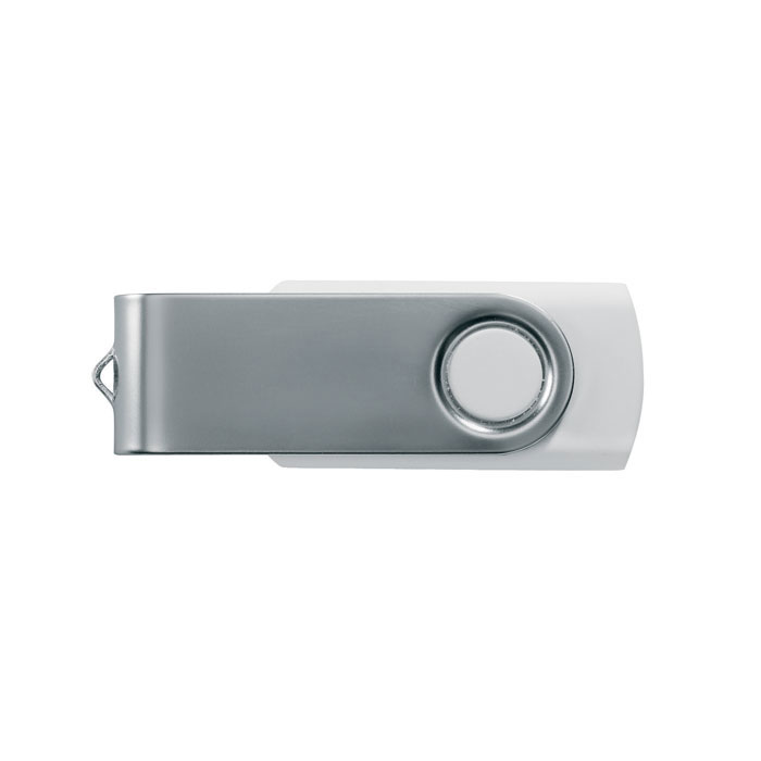 Techmate. USB flash 8GB white item picture side
