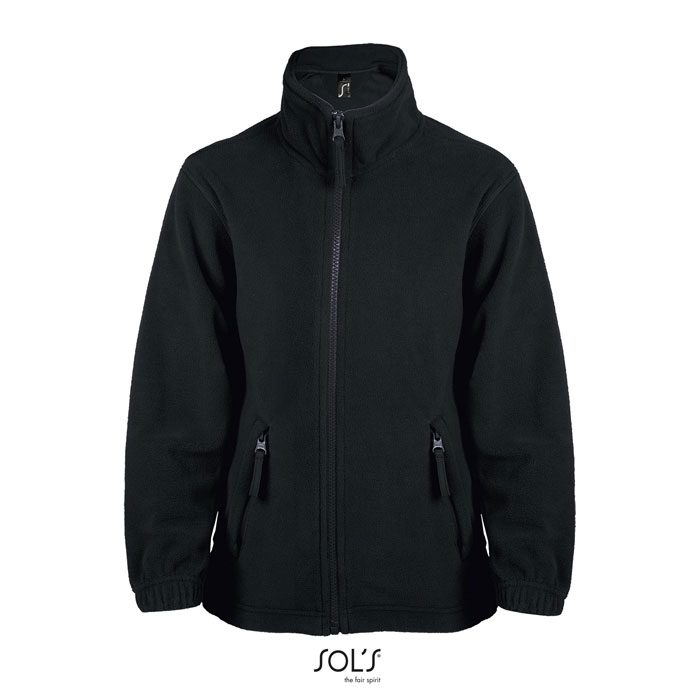 NORTH KIDS FL JACKET  300g black item picture front
