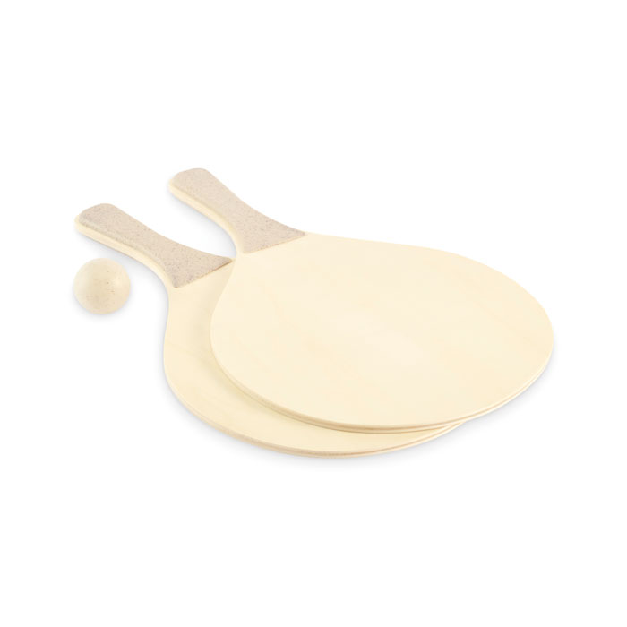 Set di racchette da spiaggia Legno item picture 1