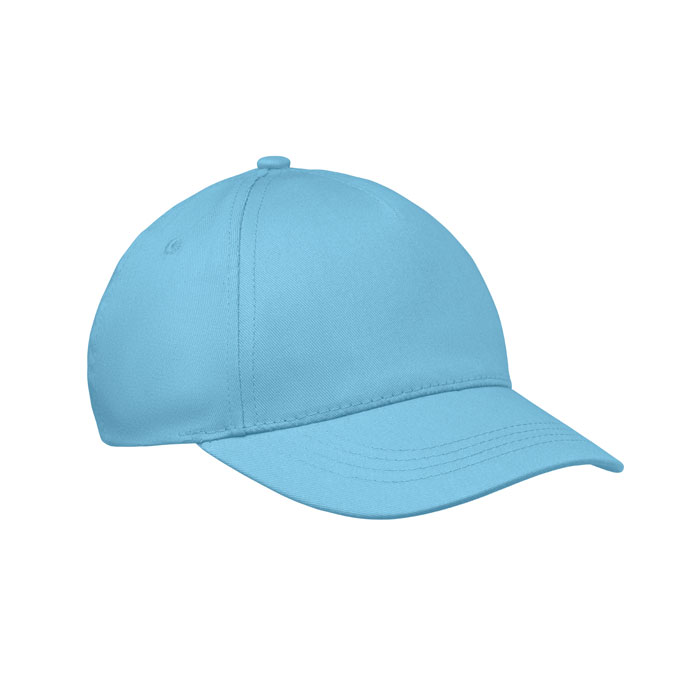 5 panel kids baseball cap Blu Bambino item picture front