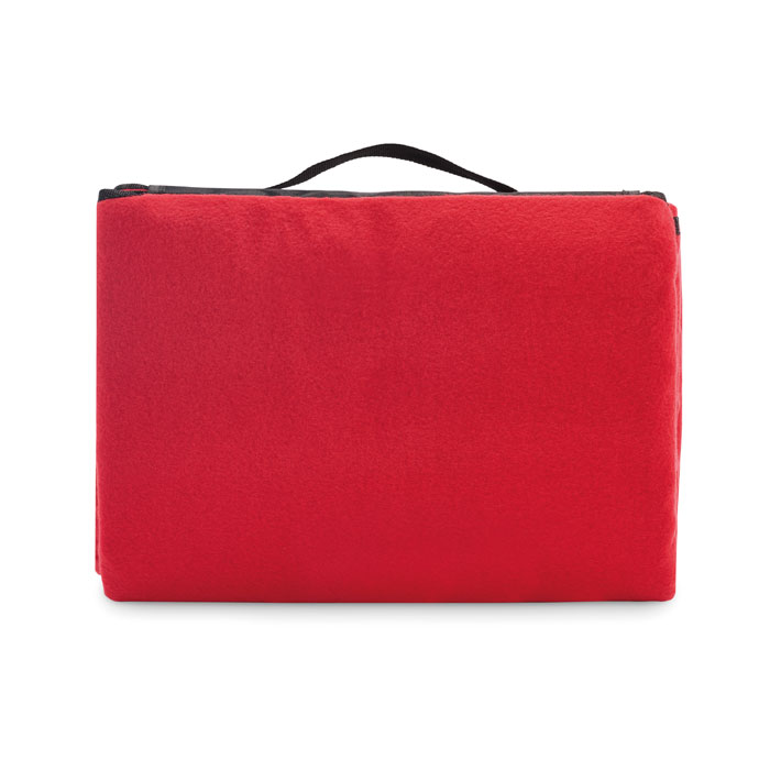 Coperta da picnic in pile Rosso item picture back