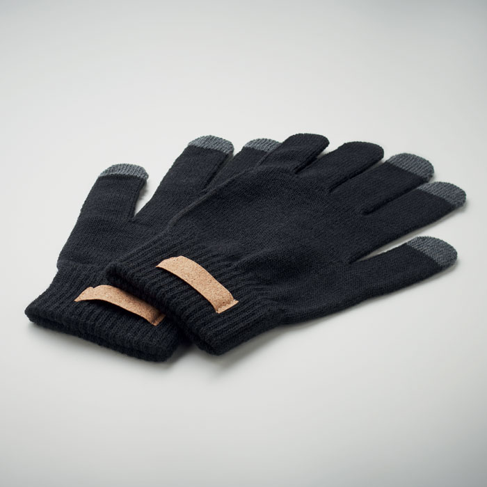 RPET tactile gloves Nero item detail picture