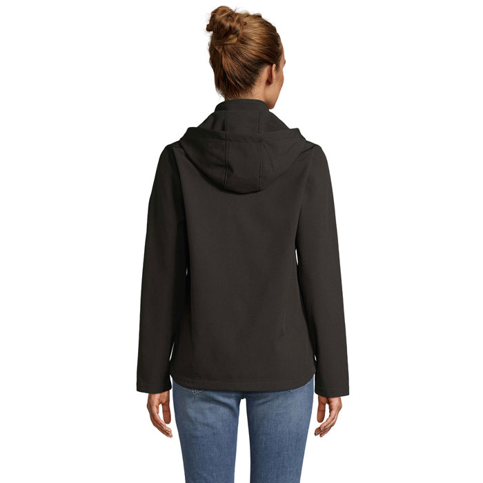 RACE DONNA GIACCA CAPPUCCIO Nero item picture back