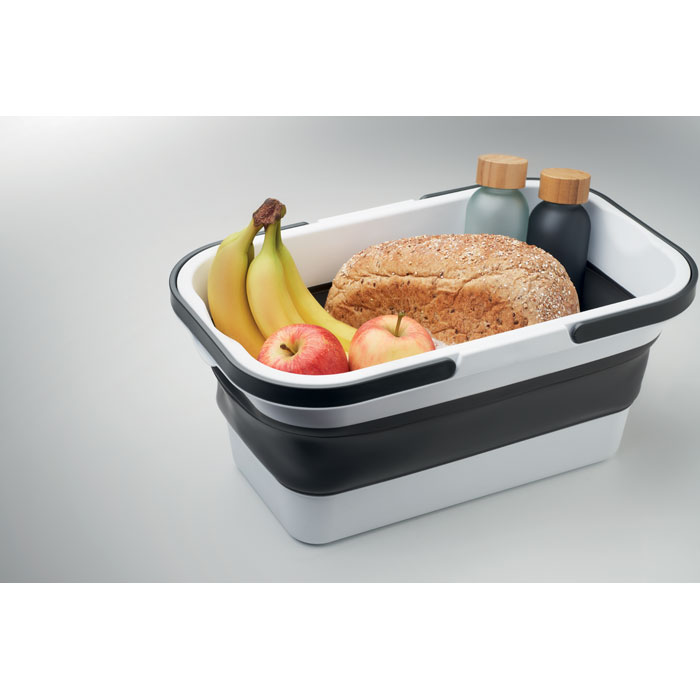 Cestino da picnic pieghevole Bianco item detail picture