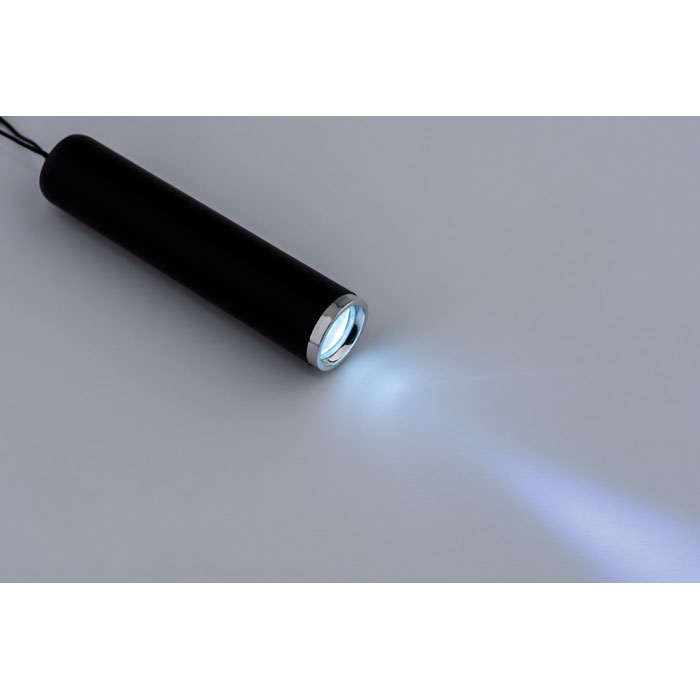 Torcia a LED in plastica Nero item picture top