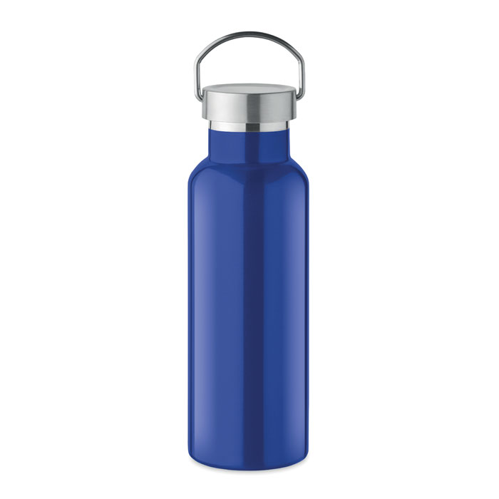 Double wall bottle 500 ml Blu item picture front