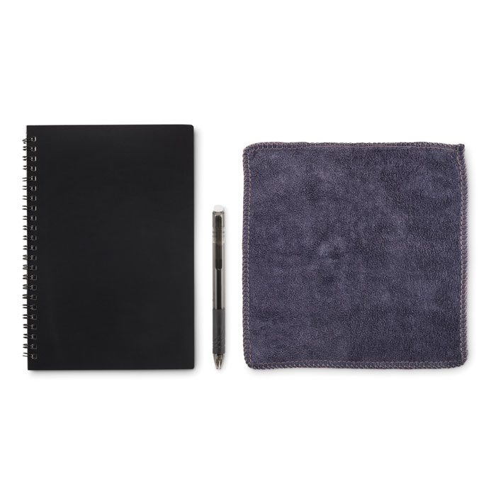 Notebook cancellabile A5 black item picture side
