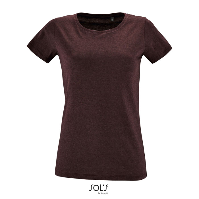 REGENT F WOMEN T-SHIRT 150g heather oxblood item picture front