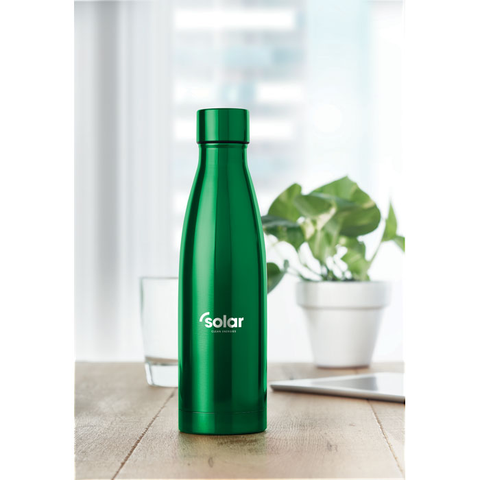 Double wall bottle 500ml Verde item picture printed