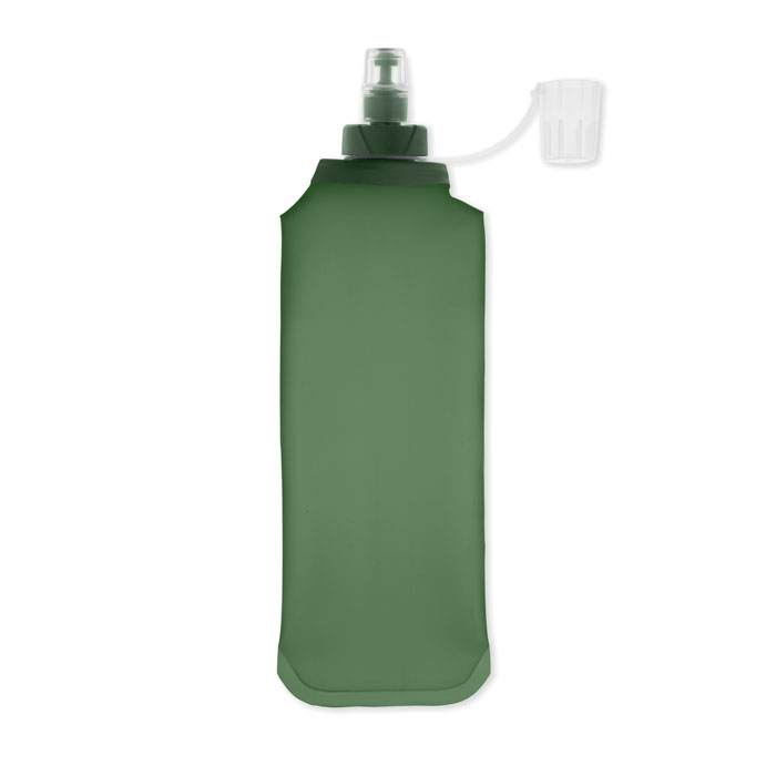 Foldable water bottle 500ml Verde item picture top